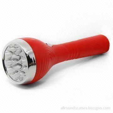 LED Torch with Rechargable Battery and 15 Bulbs